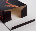 Складная коробка Love - 16 х 23 см. (Цвет: черный)