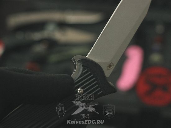 Складной нож Reptilian-НР c клинком из стали D2, рукоять G10