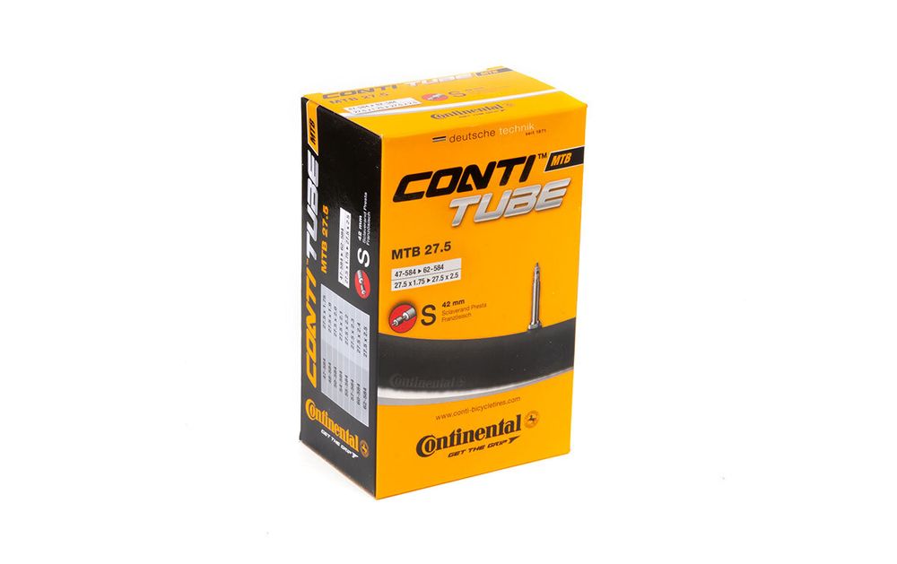 Камера Continental 27.5&quot; x1.75/2.50 AV 40мм бутиловая