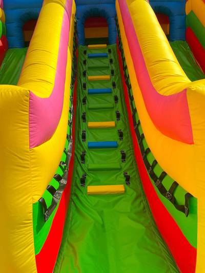 Коммерческий надувной батут «В гостях у дельфинов 2», 10*5*5 м