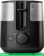 Тостер Philips HD2516 черный/стальной
