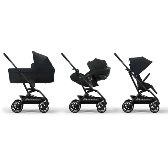 Прогулочная коляска Cybex Eezy S Twist Plus 2 BLK Magic Black