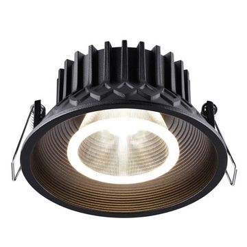 Встраиваемый светодиодный светильник 358790 черный Bind Novotech