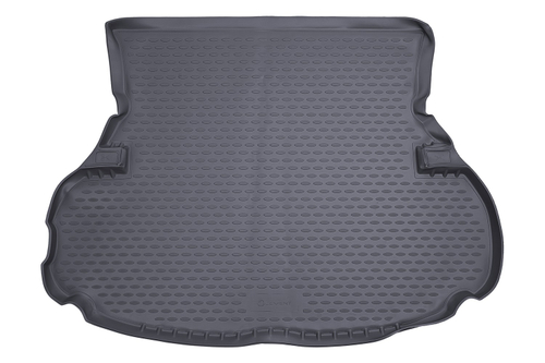 Коврик в багажник TOYOTA Highlander 2001-2007, кроссовер (полиуретан, серый)  AFM.48.44.B12G
