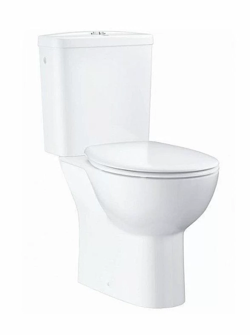 Унитаз Grohe Bau Ceramic 39349 436 безободковый, с бачком