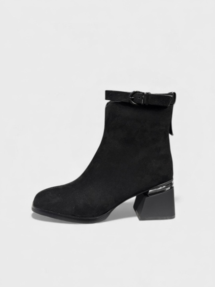 Ботильоны с мехом