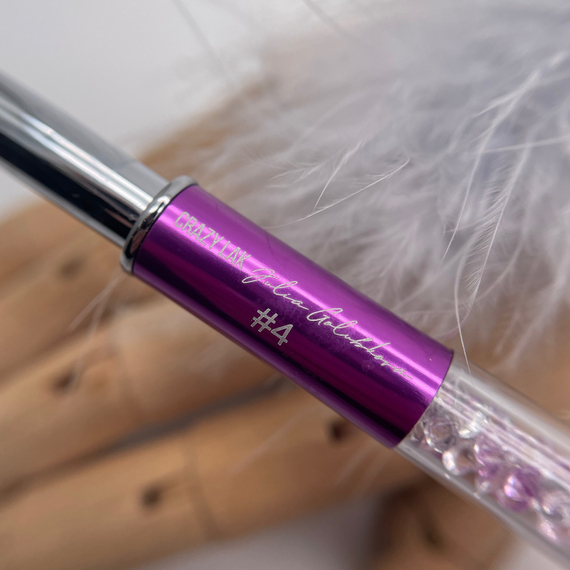 Кисть Crazy Lak Julia Golubkova Овал №4 (идеальный ворс)