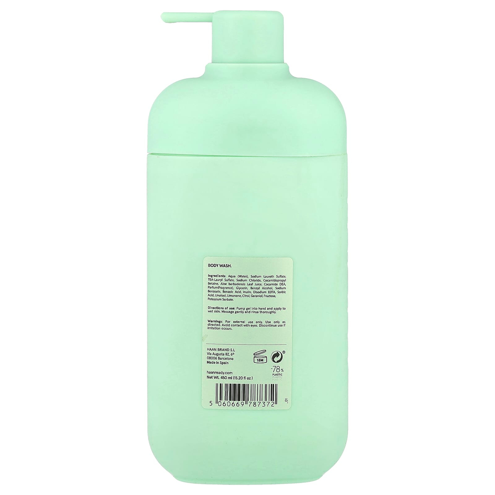 Haan, сменный блок для мытья тела, очищающая вербена, 450 мл (15,21 жидк. унции)