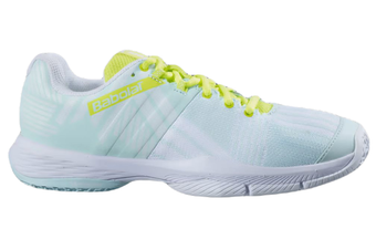 Женские  кросовки для Padel Babolat Sensa - blue/sulphur spring