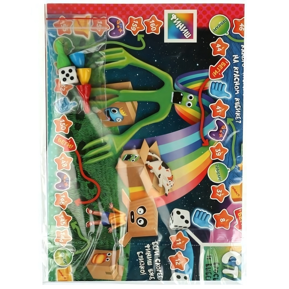 Игра-ходилка "Яркие друзья" 4650250566540 (Умные игры)