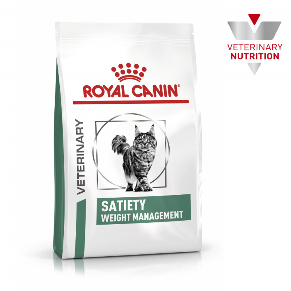 Royal Canin Satiety Weight Management Корм сухой полнорационный диетический для взрослых кошек для снижения веса 350 г