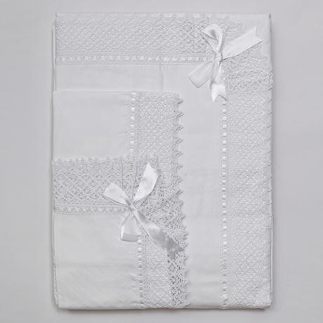 Постельное белье 2 спальное евро Old Florence Rombetti белое