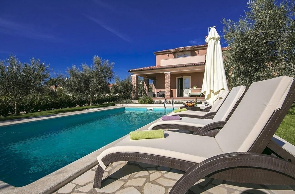 Шезлонг пластиковый с матрасом Siesta Contract GS 1009 (Fiji), коричневый, слоновая кость