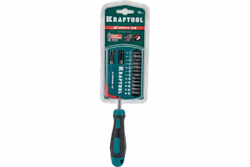 Набор: отвертка-битодержатель с насадками KRAFTOOL X-Drive-14 14 шт. 25814