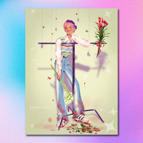 Арт принт / pendeltur / STRAY KIDS / Чонин