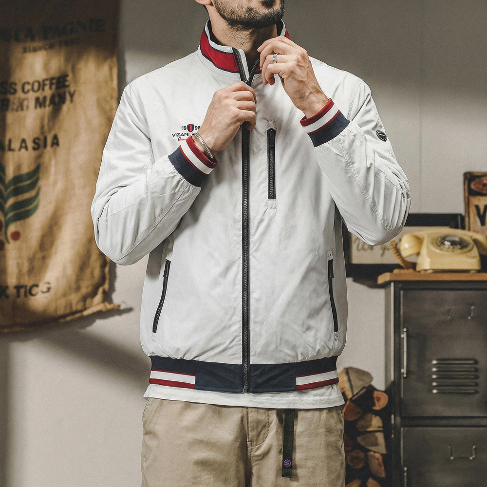 Мужская ветровка на резинке из серии «Marine Collection. Yachting».