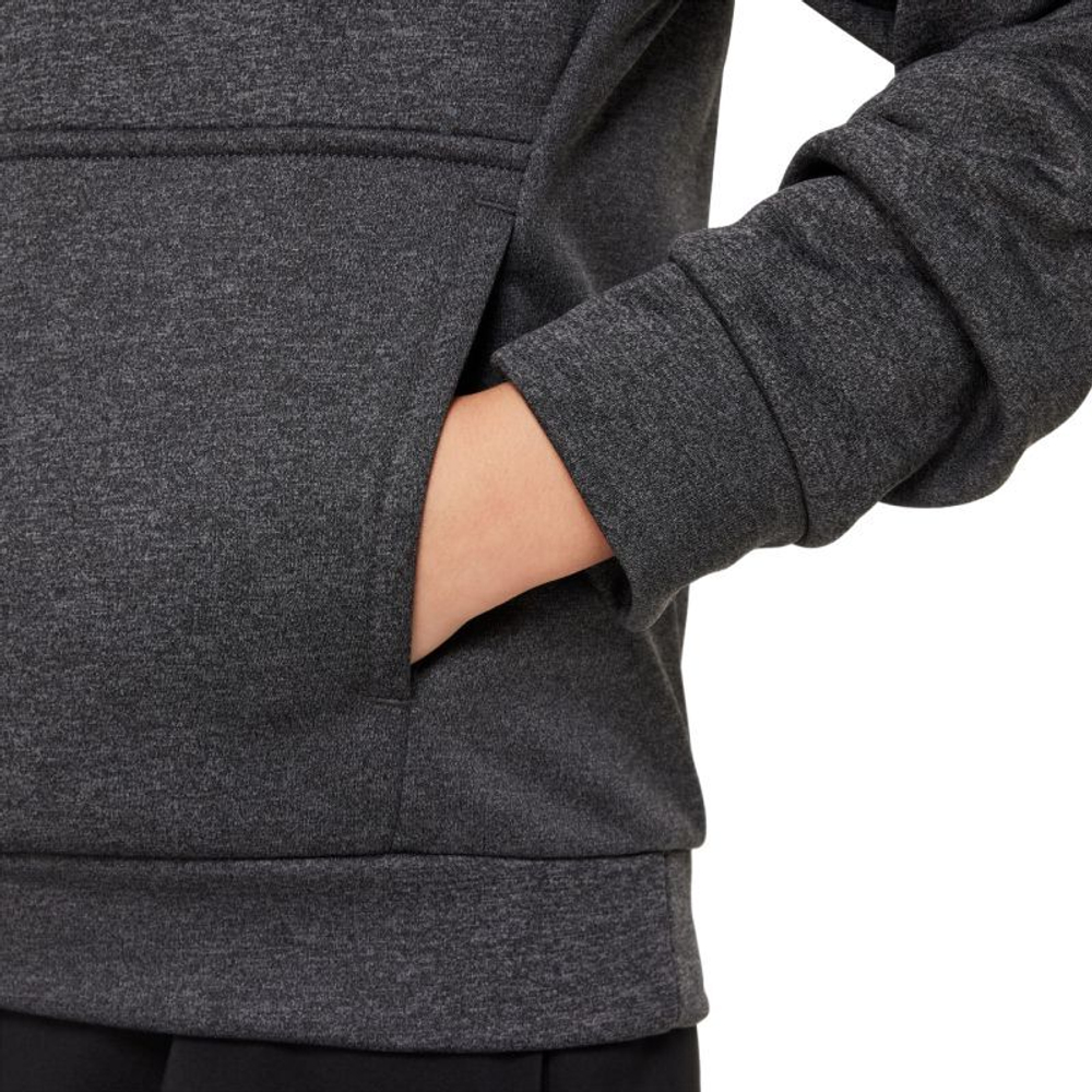 Кофта для мальчика теннисная Nike Multi+ Therma-FIT Pullover Hoodie - черный