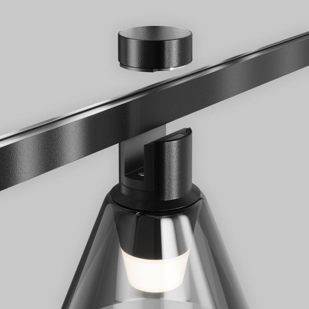 Трековый однофазный светодиодный светильник Maytoni Flarity Bianca TR147-1-3W4K-B