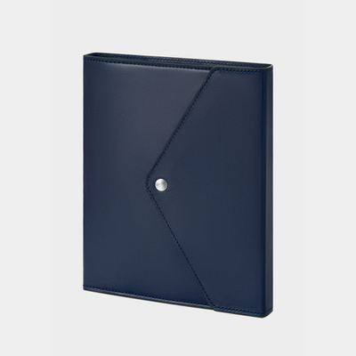 Ежедневник со съемными блоками темно-синий
