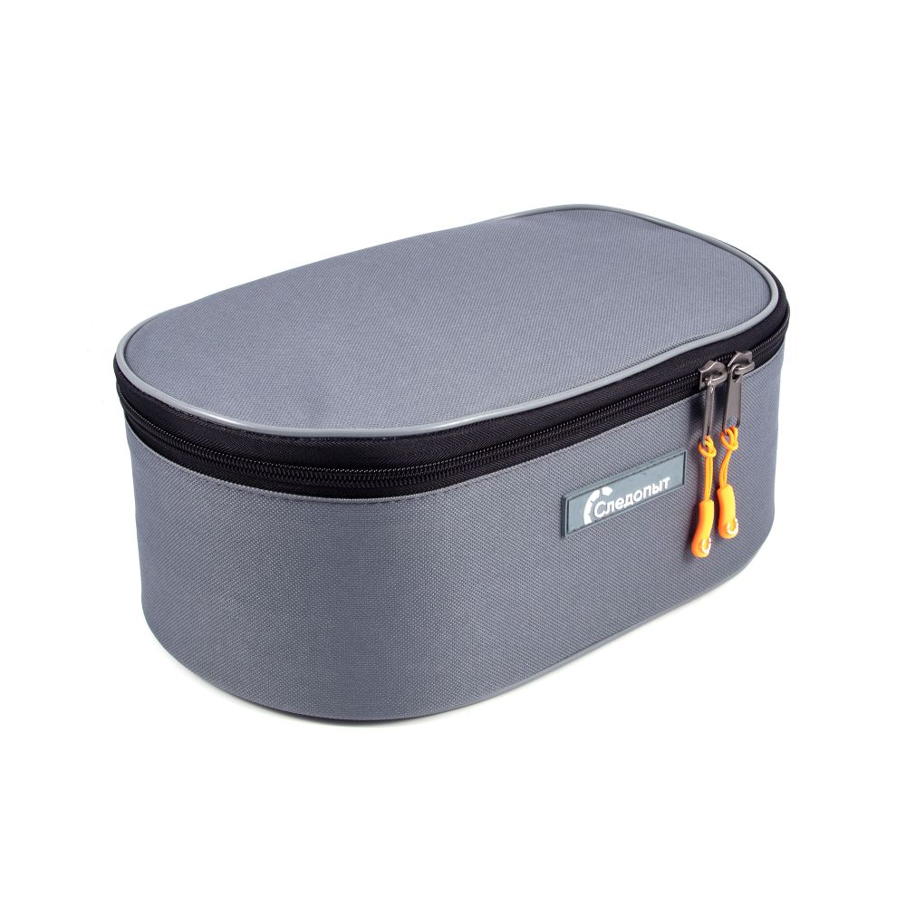 Чехол для катушки &quot;СЛЕДОПЫТ&quot; под 2 шт., р. 11*31*18 см, цв. серый/4/8/