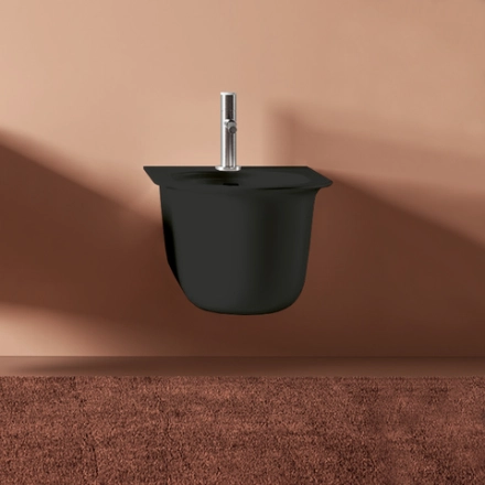 Биде подвесное Artceram Chic CHB001 17 00 черное