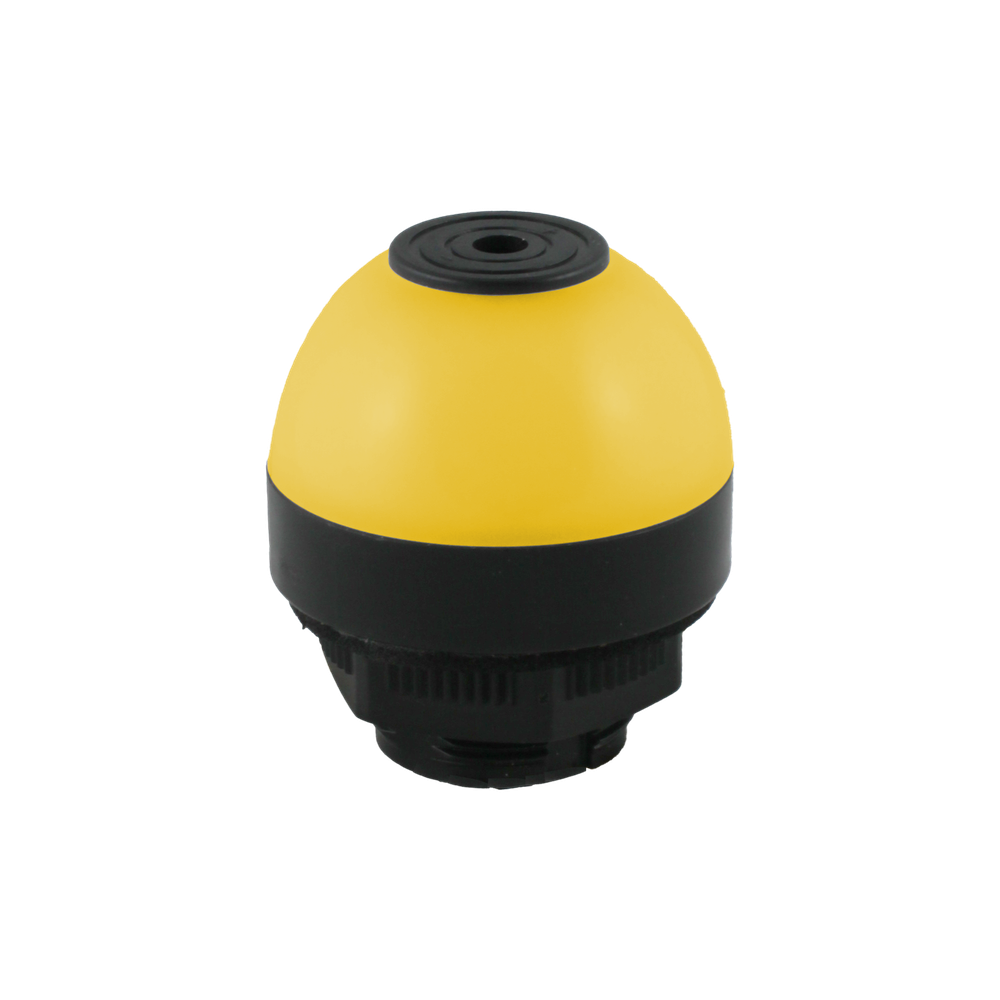 Светосигнальный маячок INNOCONT d=50мм, L=58мм, три цвета (постоянное свечение): красный, желтый, зеленый, 24VDC, IP50, зуммер, кабель 1м