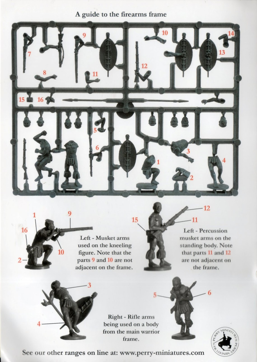VLW41  Zulus! - 38 Hard plastic miniatures