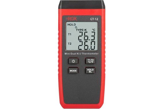 Термометр RGK CT-12 с зондом температуры воздуха TR-10A с поверкой