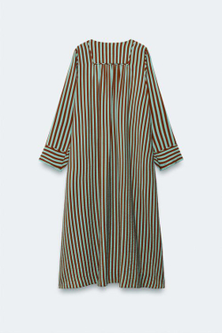 ZARA ПЛАТЬЕ-КАФТАН В ПОЛОСКУ- LIMITED EDITION, ПОЛОСКИ