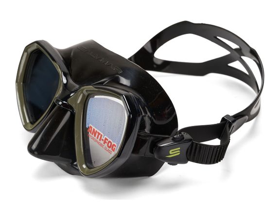 Маска Salvimar Morpheus Антифог черный/зеленый