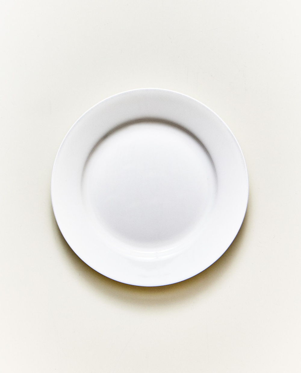Zara Home тарелка пирожковая из костяного фарфора, цвет белый, 15.2 см