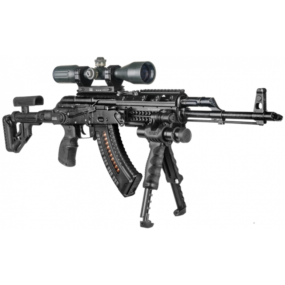 Магазин полимерный 7.62x39 на 30 патронов для АКМ, АК-47, РПК (бежевый), FAB Defense
