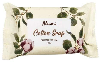 Мыло туалетное ALEUMI COTTON 150гр.Корея