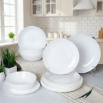 Столовый набор 18 предметов "Дэй" белый 18FLYGP85756 (WHITE)