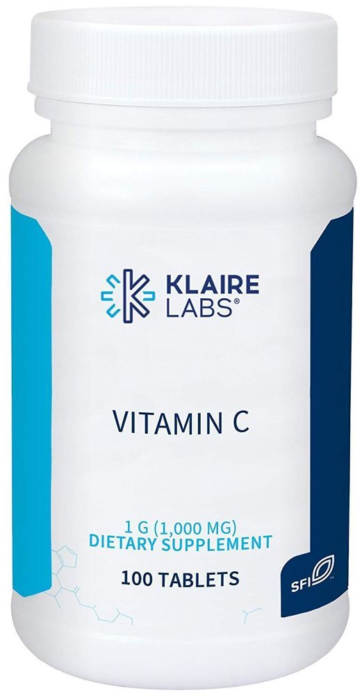 Klaire Labs Vitamin C 1000mg 100 tabl