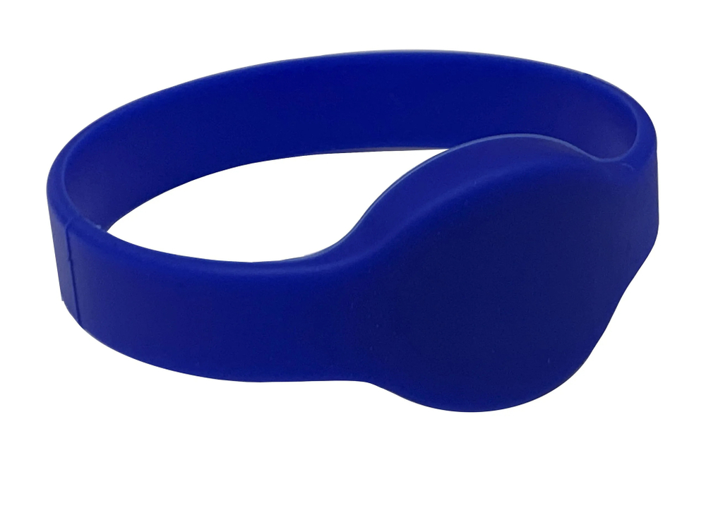 RFID браслет MIFARE “OVAL” СИНИЙ, диаметр 65 мм
