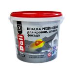 КРАСКА РЕЗИНОВАЯ "DALI" КОРИЧНЕВАЯ  6 КГ (1) "РОГНЕДА" 50273
