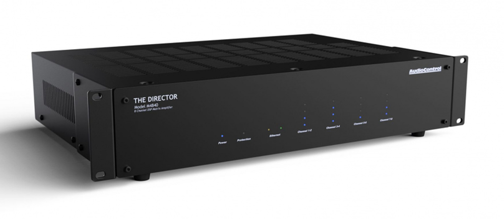 AudioControl The Director Model M4840 — 8-канальный цифровой матричный усилитель с DSP