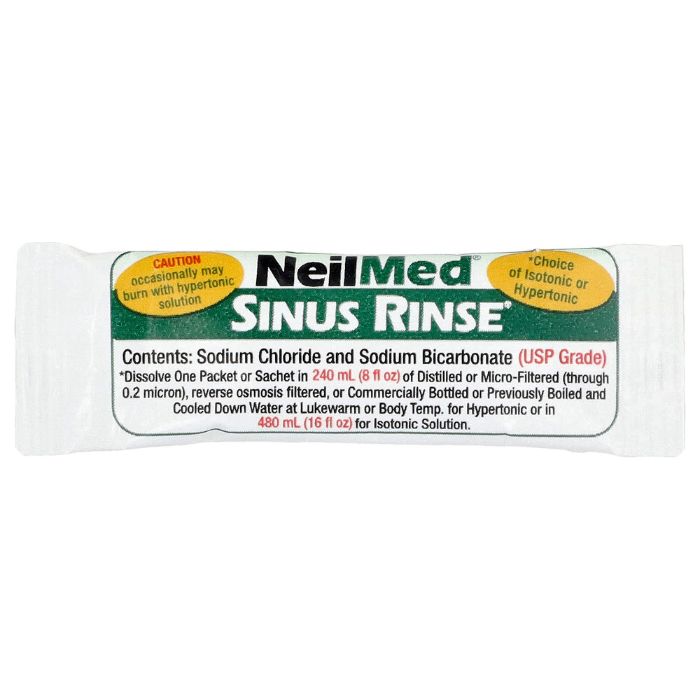 NeilMed, Sinus Rinse®, 70 пакетиков с готовой смесью