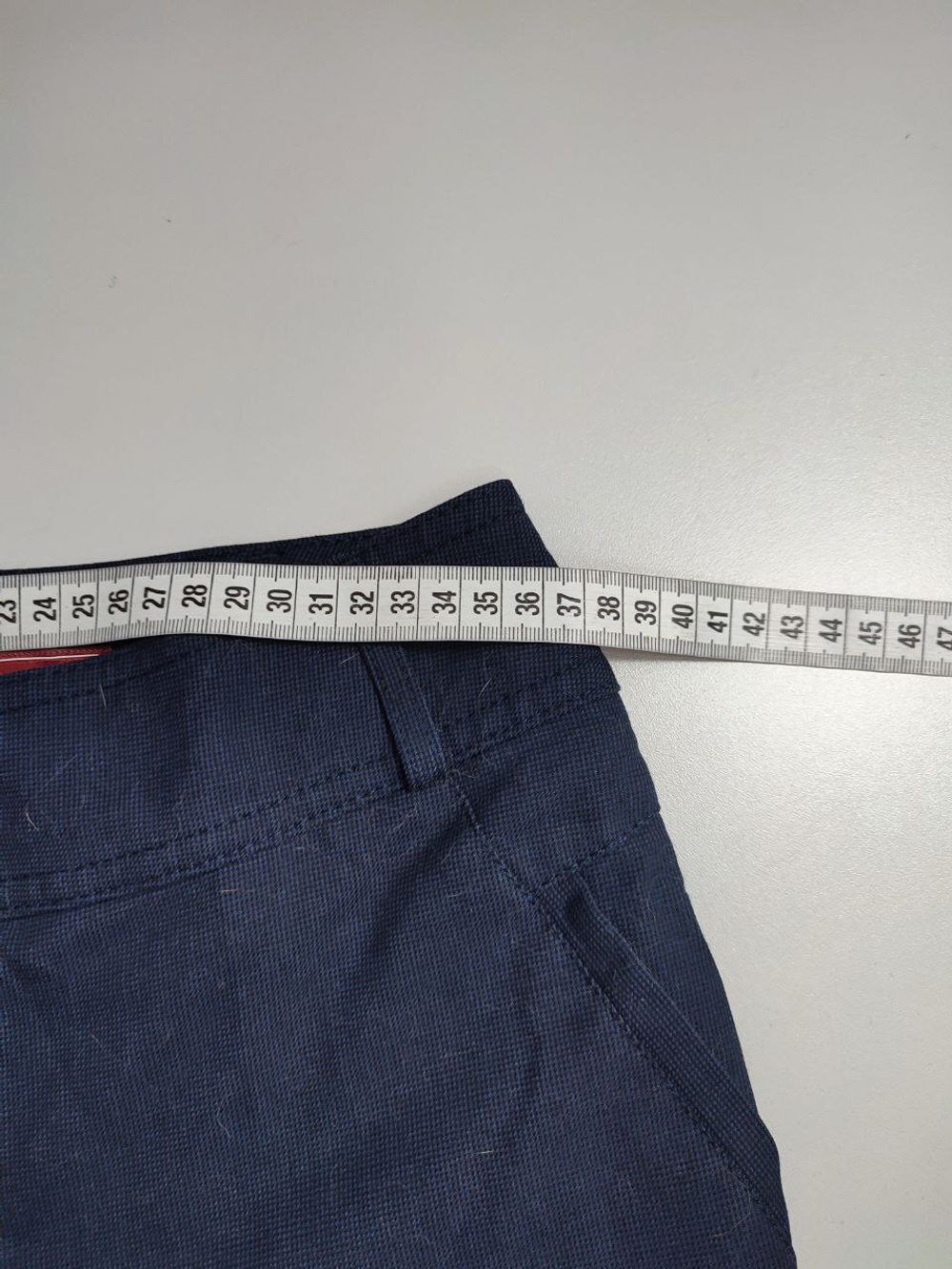 Брюки "Тягина Татьяна" темно-синие 42 размер