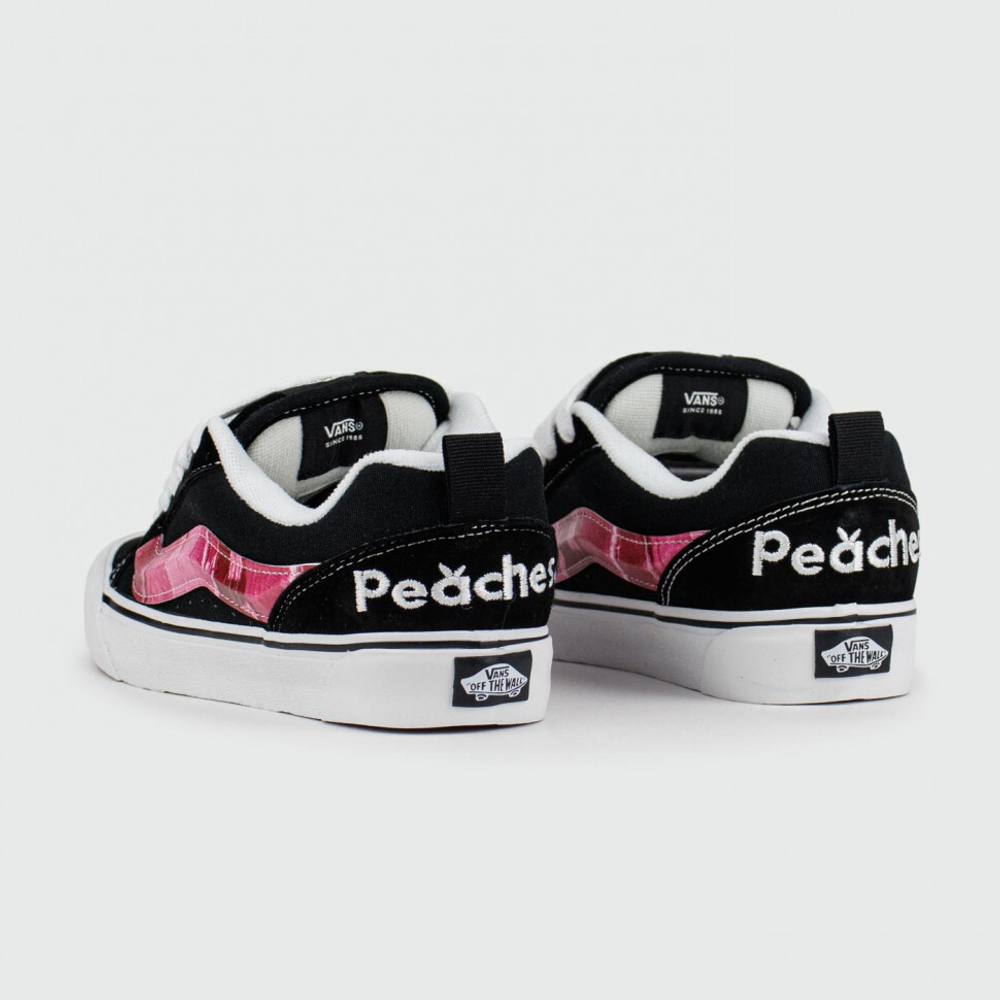 кеды Vans Knu Skool Black / White Peaches Wmns
