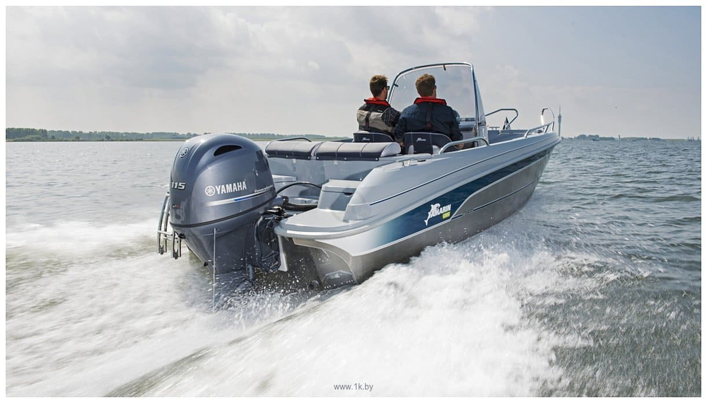 Комплект Алюминиевая лодка (катер) Mikatsu (Микатсу) 570 (Z43) Sport + мотор Yamaha F115BETL