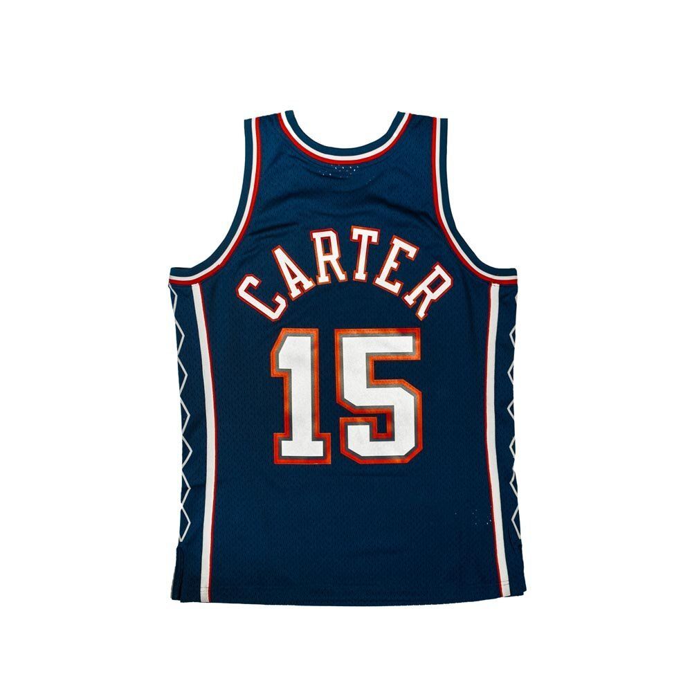 Баскетбольная джерси MITCHELL&amp;NESS NBA SWINGMAN JERSEYS NEW JERSEY NETS - VINCE CARTER #15 - NAVY