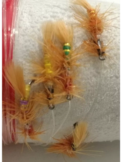 Монтаж "Балда круглая", 5 мушек