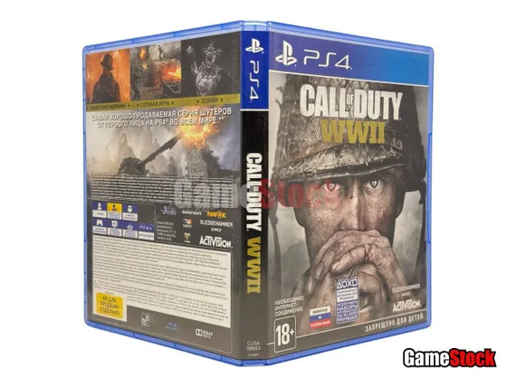 PS4 Call of Duty: WWII (Б/У, Полностью на русском языке, CUSA-08653)