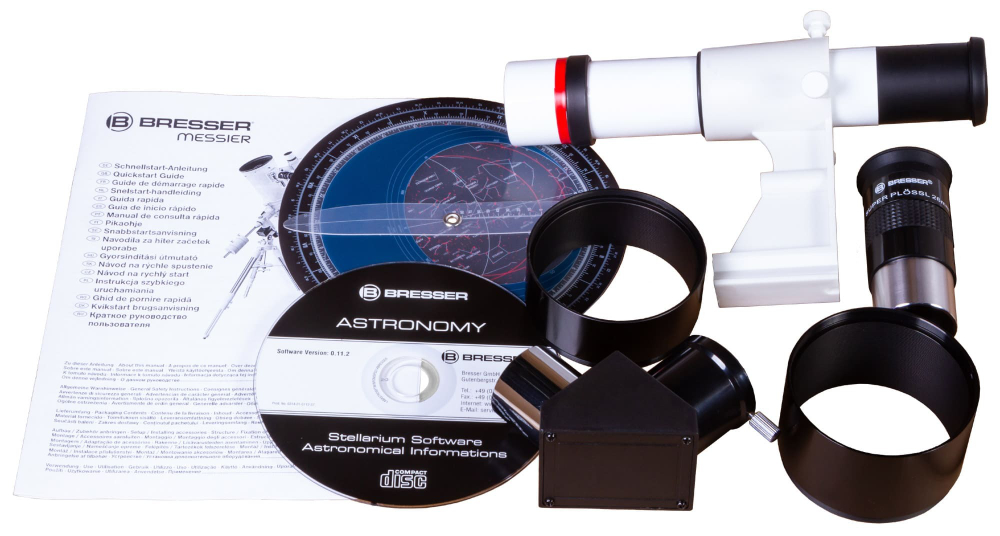 Труба оптическая Bresser Messier AR-102xs/460 Hexafoc - фото 11