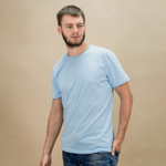 Футболка Небесная ПРЕМИУМ ХЛОПОК 160гр, XS (44)