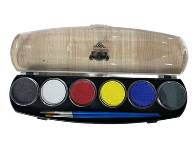 Набор аквагрима LENA PANTERA 6 регулярных  цветов по 10 гр.