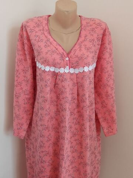 Сорочка с д/р (фланель) норм С0005