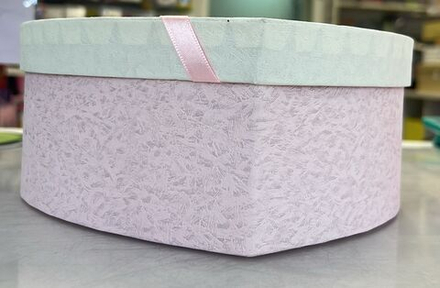 Коробка сердце 21*9 см.